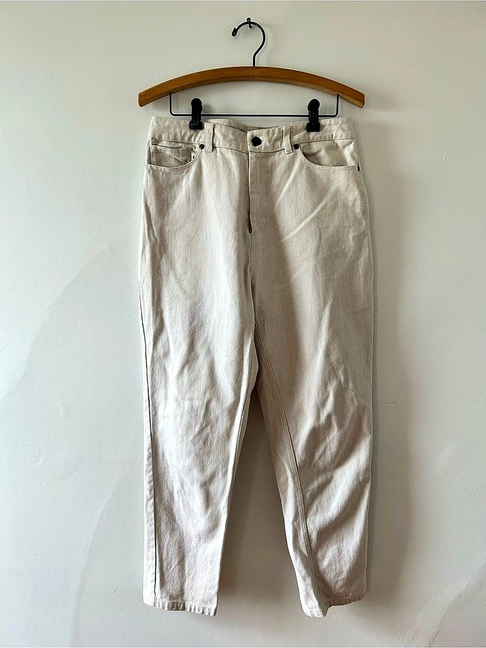 Betina Lou Max Jeans in Ecru